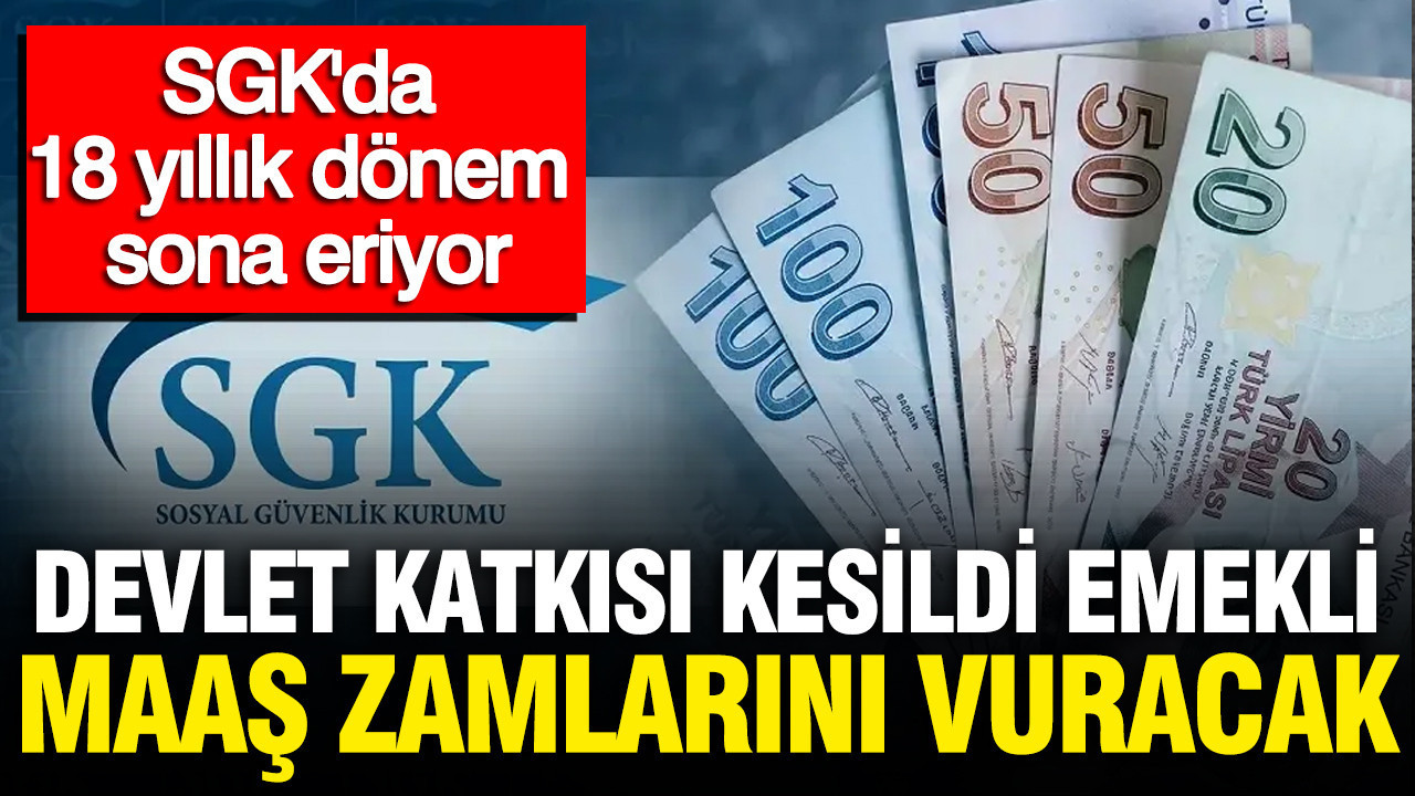 Sgkda devlet katkisi kesildi emekli maas zamlarini vuracak vBWJyvpc